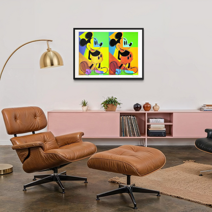 Andy Warhol Double Mickey meerkleurig Lithografie Arches 300gsm 42x59 cm