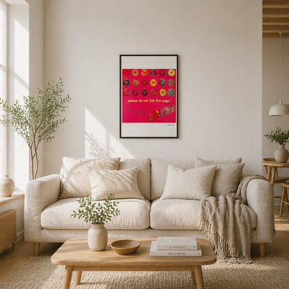 Andy Warhol Lifesaver Lithografie Arches 300gsm 42x59 cm