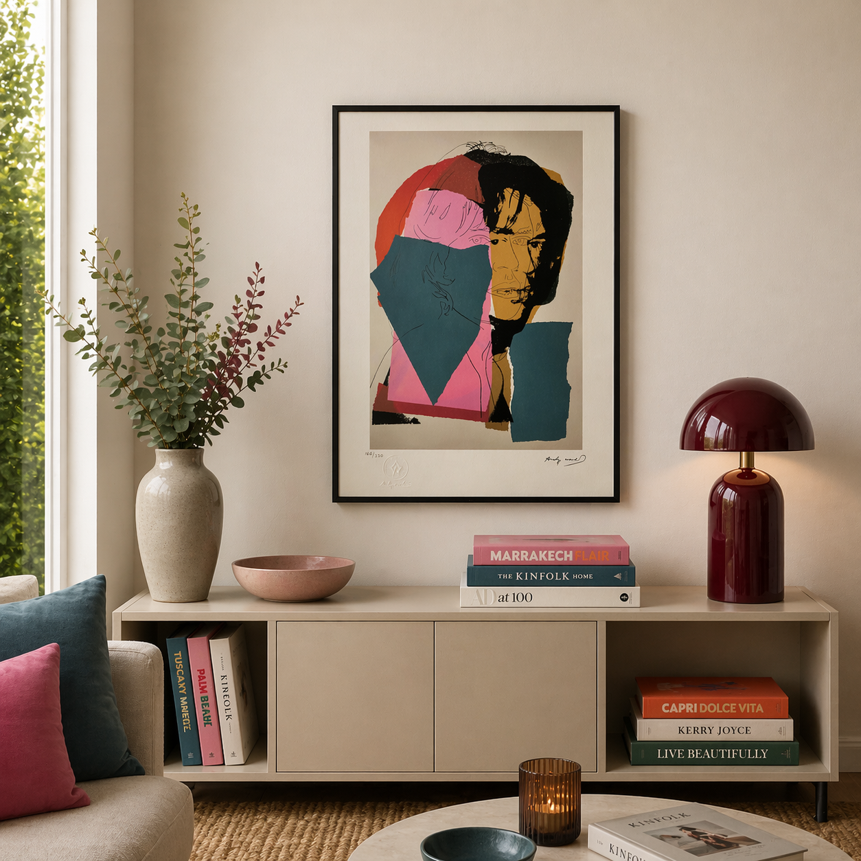 Andy Warhol Mick Jagger (FS II.139, 1975) Lithografie Arches 300gsm 42x59 cm