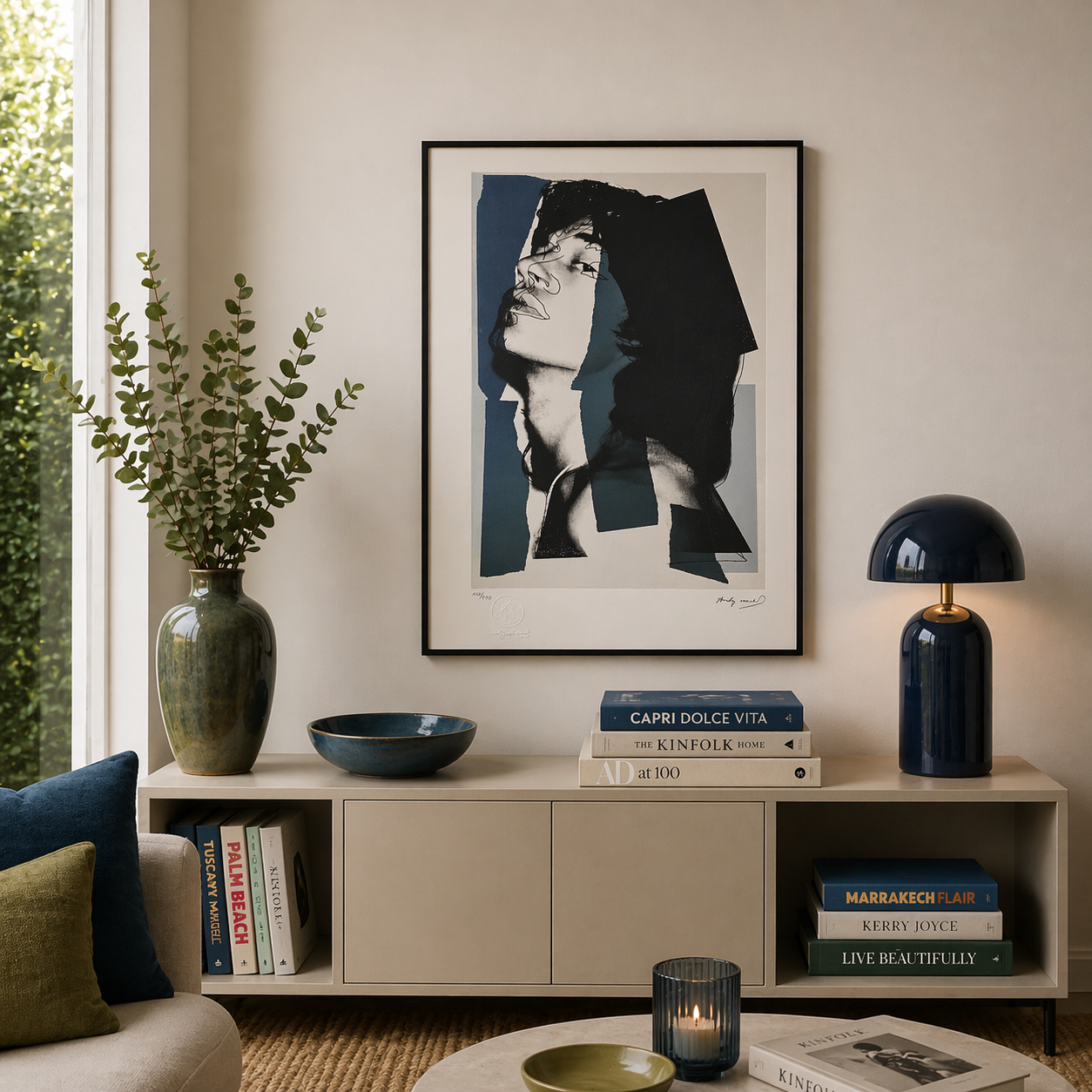 Andy Warhol Mick Jagger (FS II.144, 1975) Lithografie Arches 300gsm 42x59 cm