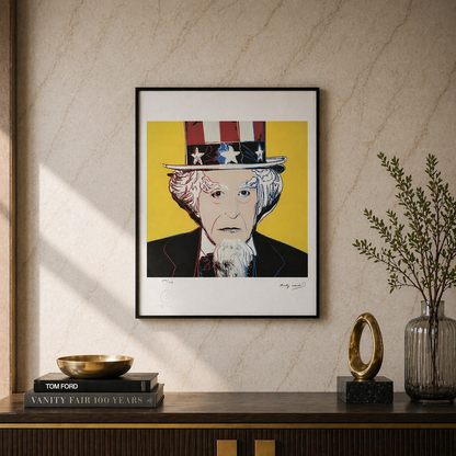 Andy Warhol Uncle Sam Lithografie Arches 300gsm 42x59 cm