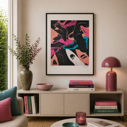 Andy Warhol Shoe Lithografie Arches 300gsm 42x59 cm