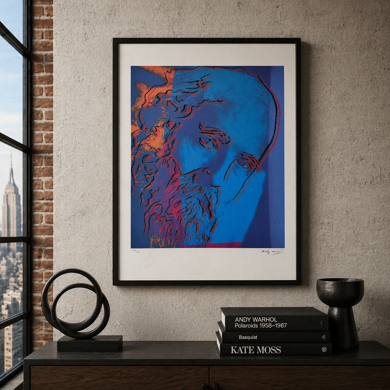 Andy Warhol Martin Buber Lithografie Arches 300gsm 42x59 cm