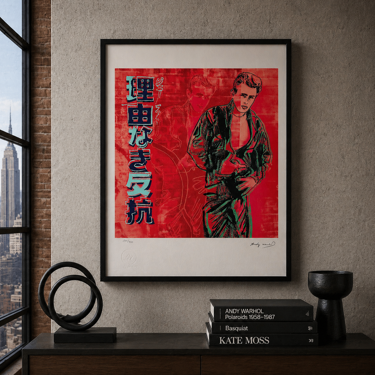 Andy Warhol James Dean Lithografie Arches 300gsm 42x59 cm