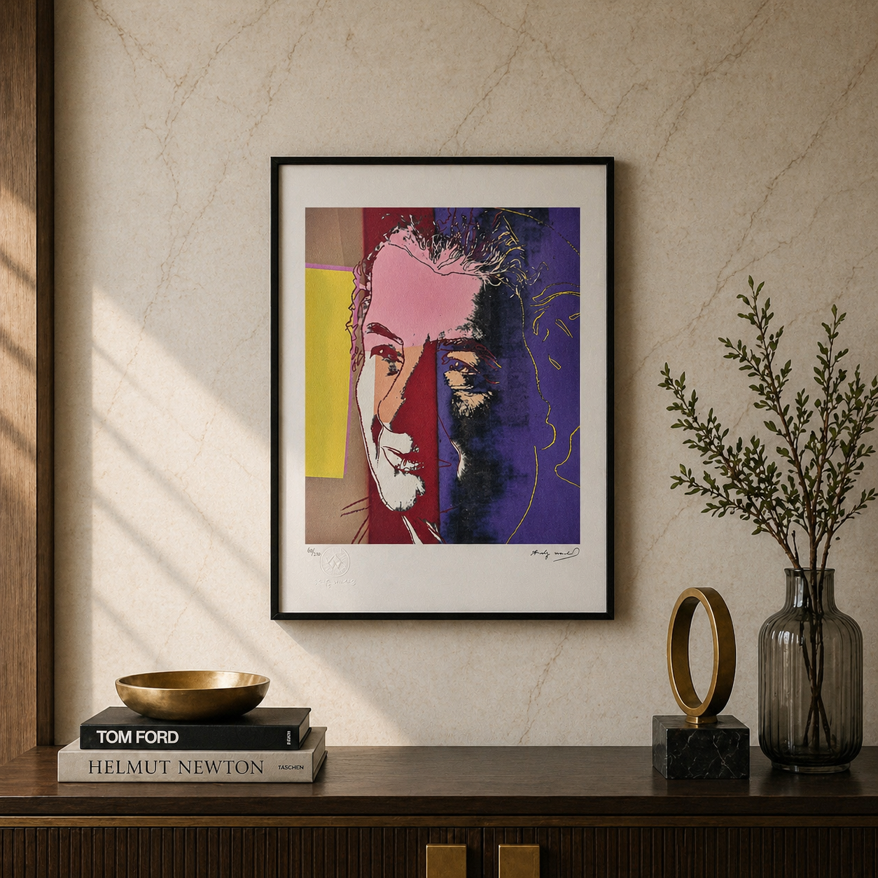 Andy Warhol Golda Meir Lithografie Arches 300gsm 42x59 cm