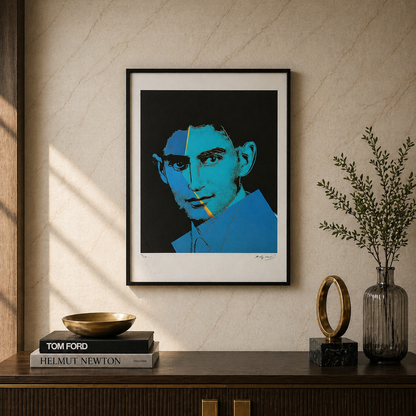Andy Warhol Franz Kafka Lithografie Arches 300gsm 42x59 cm