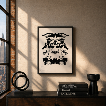 Andy Warhol Rorschach Lithografie Arches 300gsm 42x59 cm