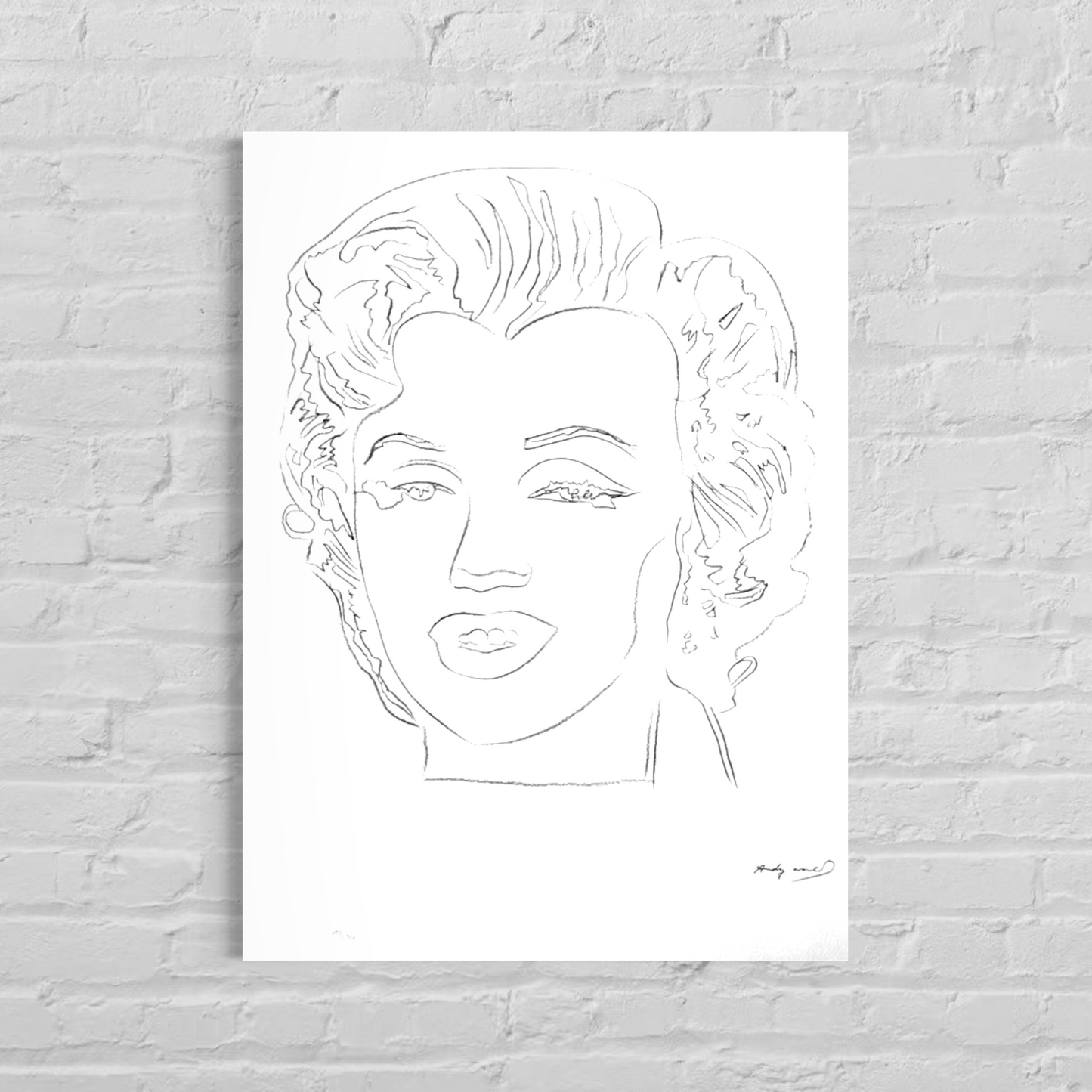 Andy Warhol Marilyn Monroe Lithografie Arches 300gsm 42x59 cm