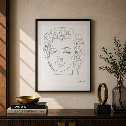 Andy Warhol Marilyn Monroe Lithografie Arches 300gsm 42x59 cm