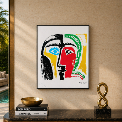 Andy Warhol Picasso Lithografie Arches 300gsm 42x59 cm