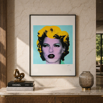 Banksy Kate Moss Lithografie Arches 300gsm 42x59 cm
