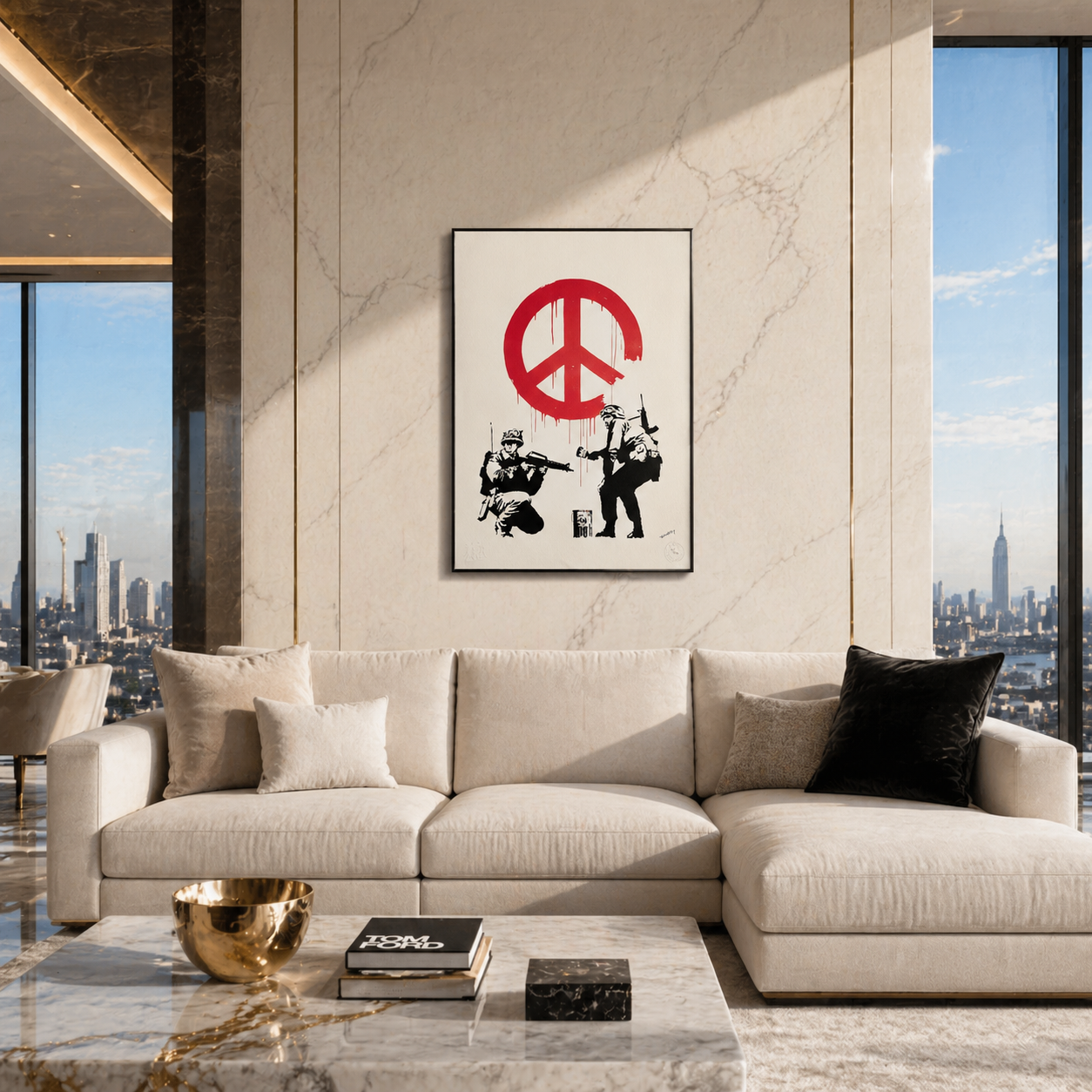 Banksy CND Soldiers Lithografie Arches 300gsm 42x59 cm