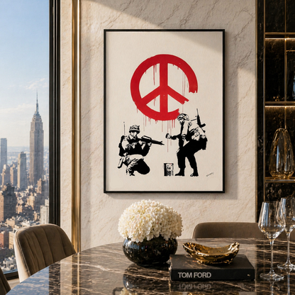 Banksy CND Soldiers Lithografie Arches 300gsm 42x59 cm