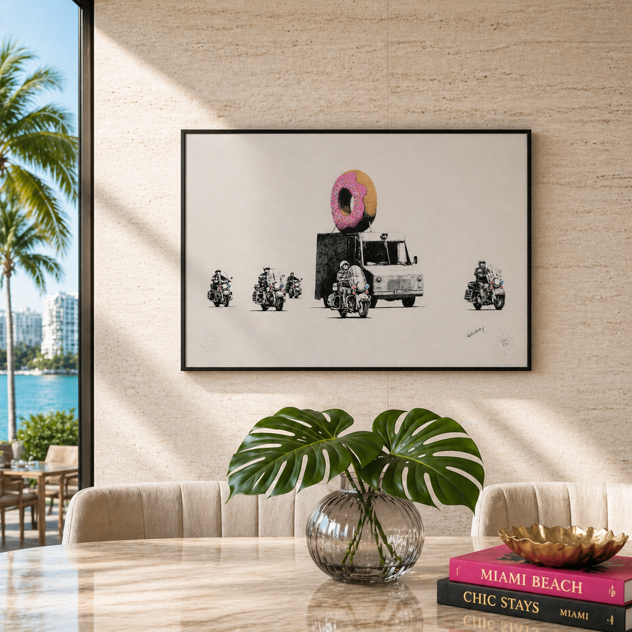 Banksy Strawberry Lithografie Arches 300gsm 42x59 cm