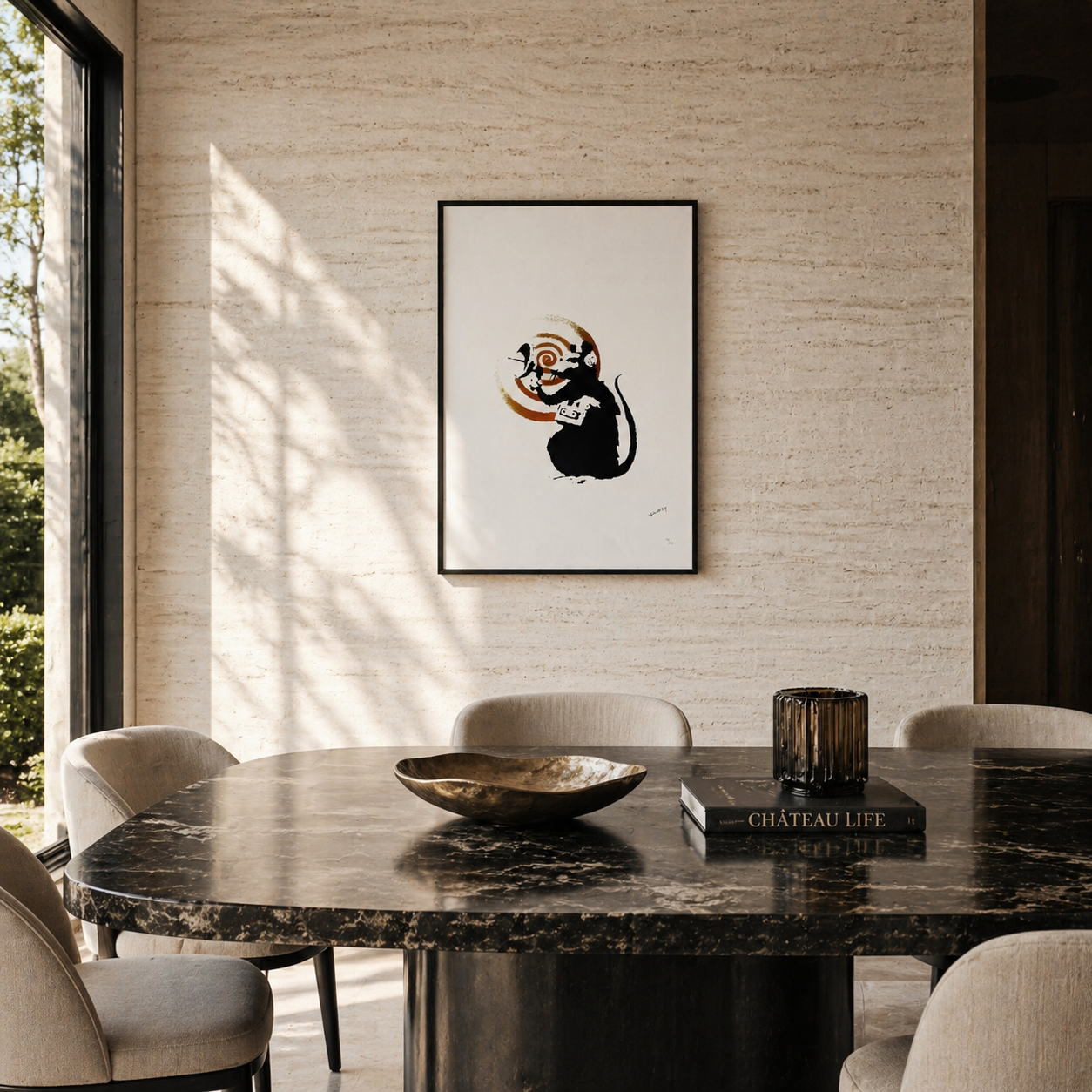 Banksy Radar Rat Lithografie Arches 300gsm 42x59 cm