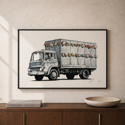 Banksy Sirens of the Lambs Lithografie Arches 300gsm 42x59 cm
