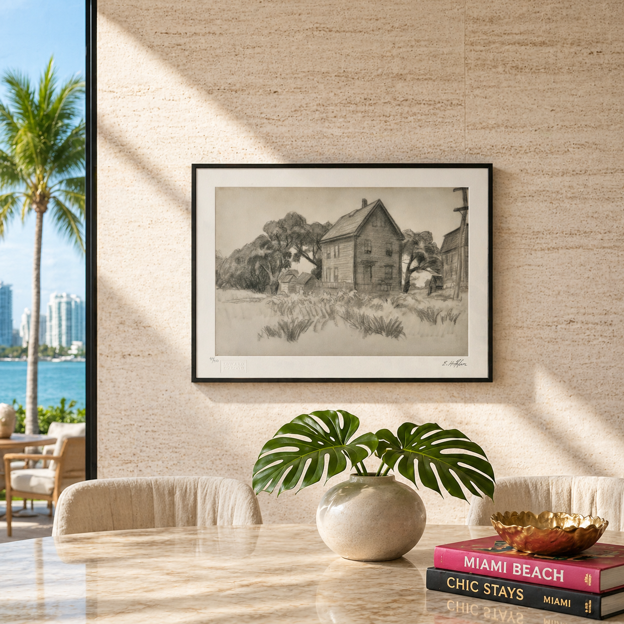 Edward Hopper House and Field Lithografie Arches 300gsm 42x59 cm