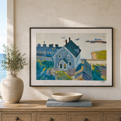 Edward Hopper Gloucester Factory and House Lithografie Arches 300gsm 42x59 cm