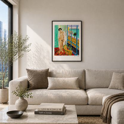 Henri Matisse Naakt aan het raam Lithografie op Arches 300gsm papier 42x59 cm