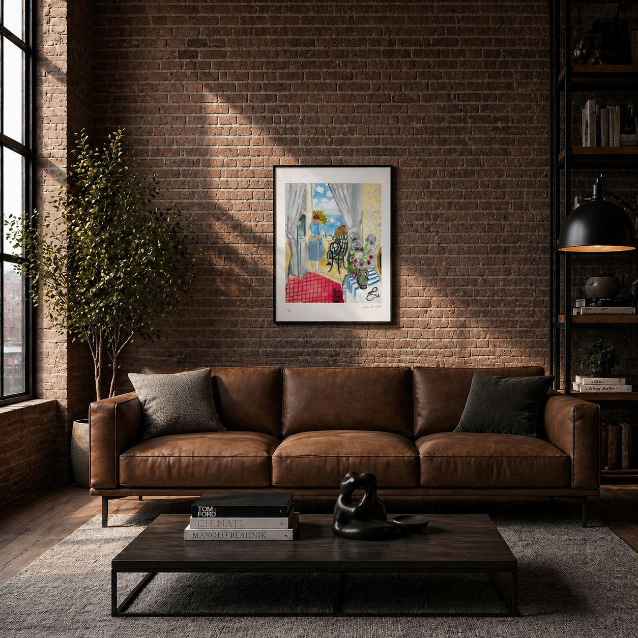 Henri Matisse De zeilregatta’s van Nice Lithografie op Arches 300gsm 42x59 cm