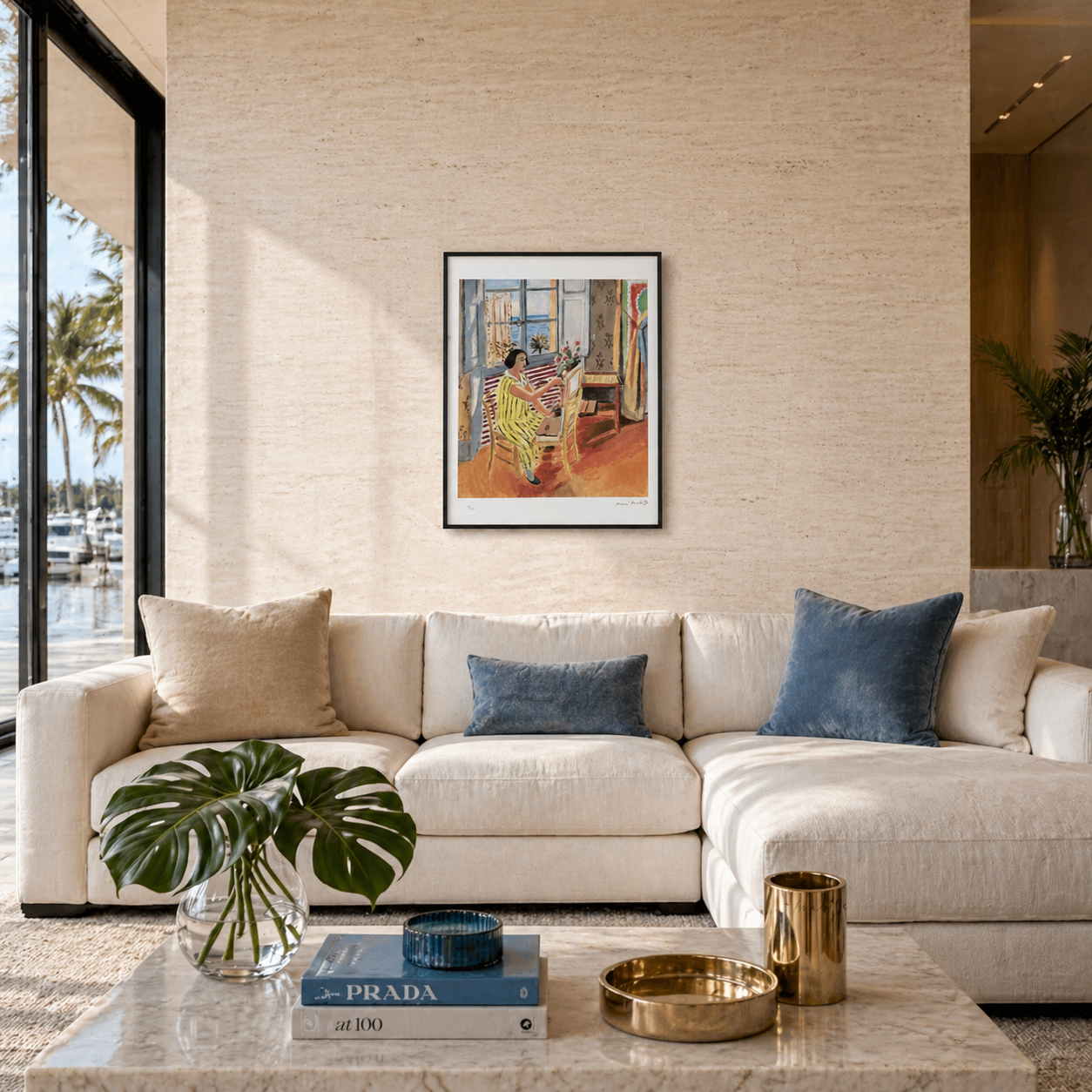 Henri Matisse De ochtendsessie Lithografie op Arches 300gsm papier 42x59 cm
