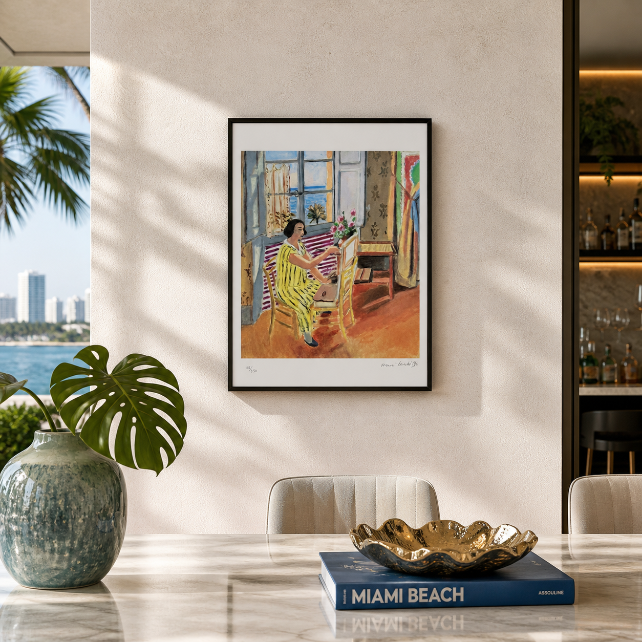 Henri Matisse De ochtendsessie Lithografie op Arches 300gsm papier 42x59 cm