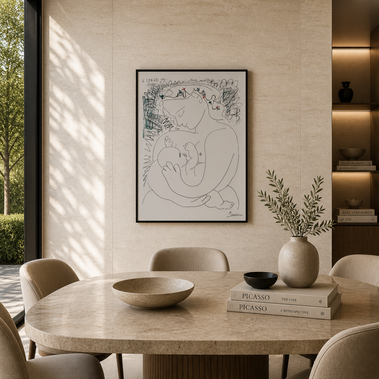 Pablo Picasso Grand Maternity 1963 Lithografie Arches 300gsm 42x59 cm