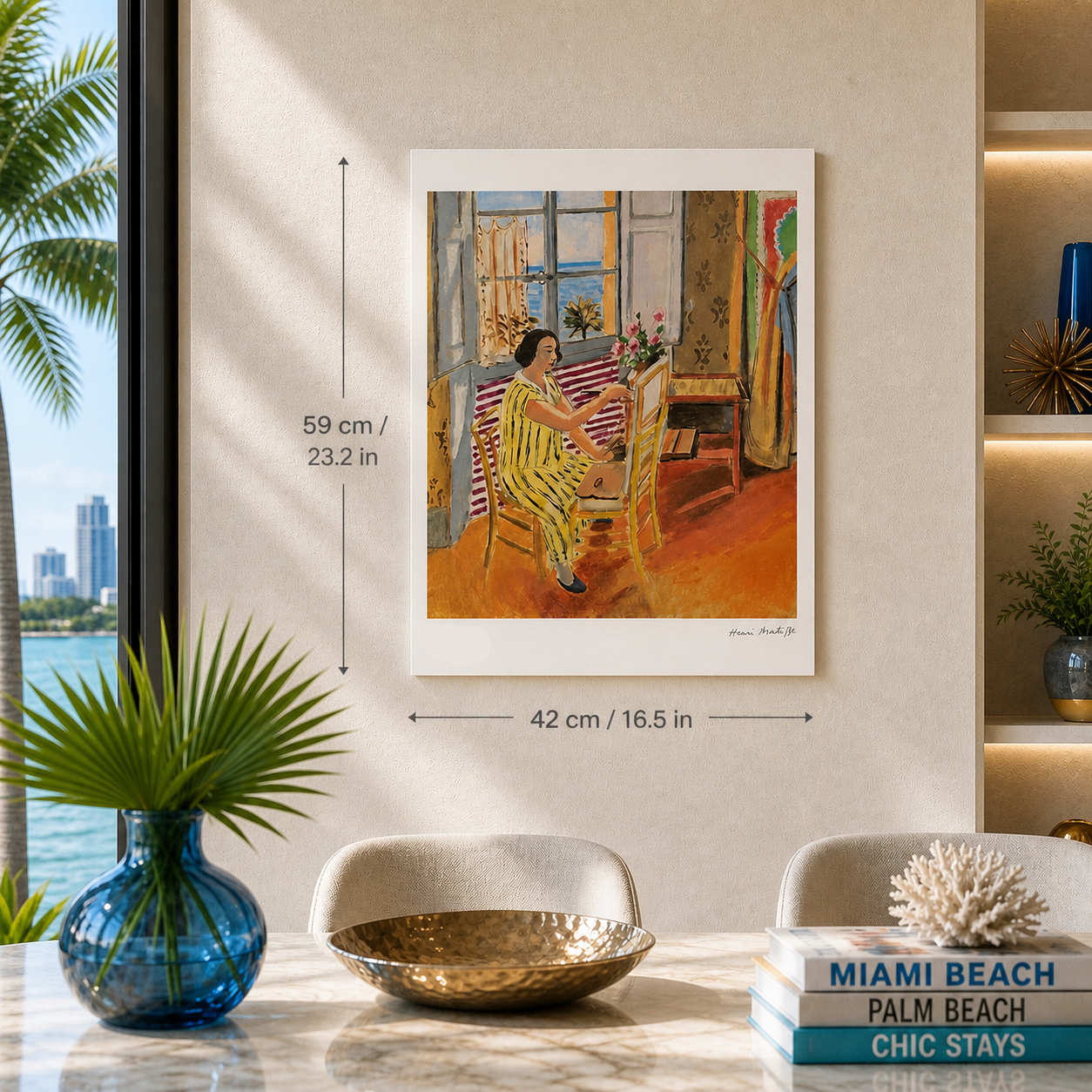 Henri Matisse De ochtendsessie Lithografie op Arches 300gsm papier 42x59 cm
