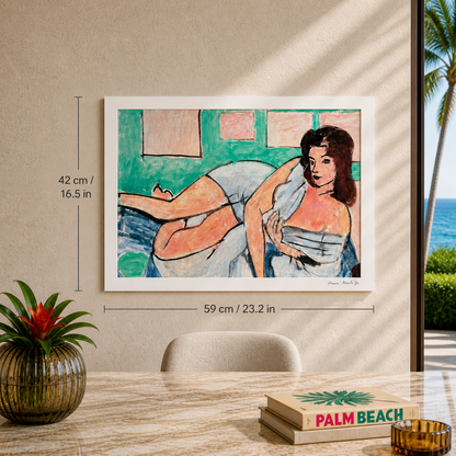 Henri Matisse Naakt in badjas Lithografie op Arches 300gsm 42x59 cm