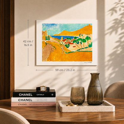 Henri Matisse Collioure in augustus Lithografie op Arches 300gsm 42x59 cm