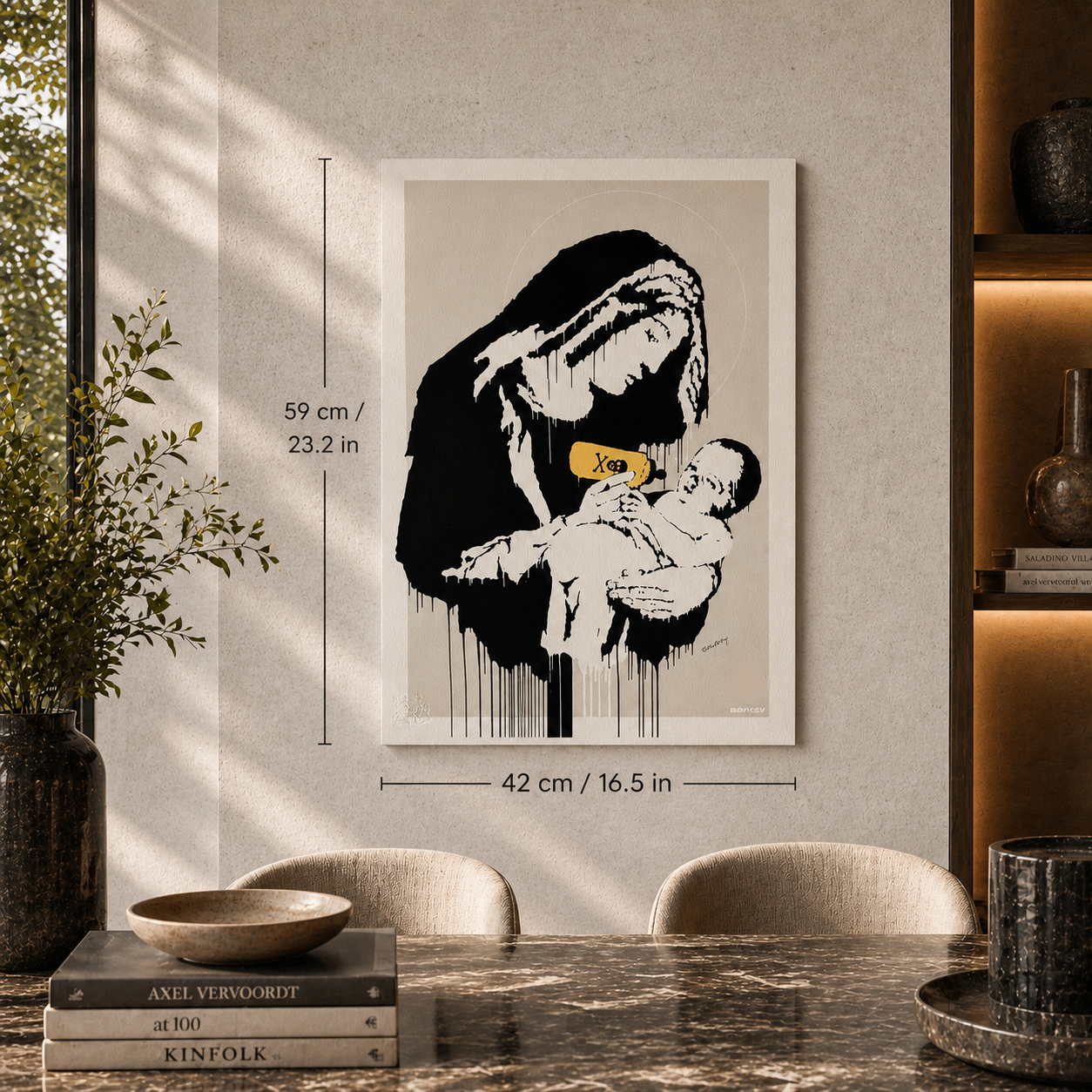 Banksy Toxic Mary Lithografie Arches 300gsm 42x59 cm