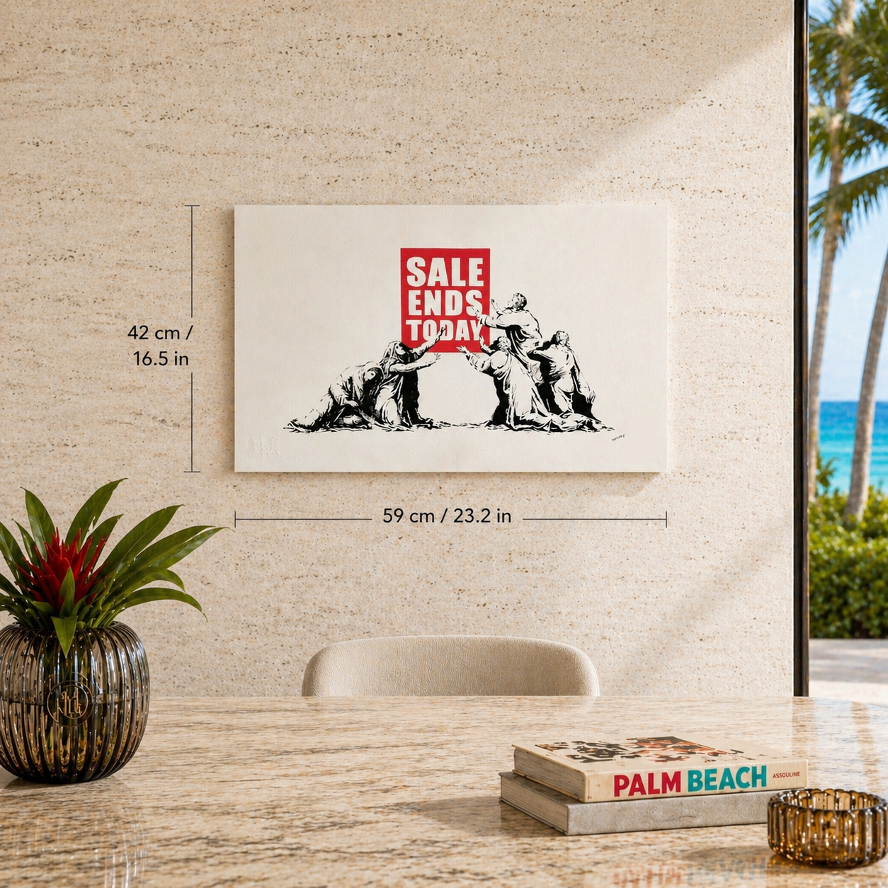 Banksy Sale Ends Today Lithografie Arches 300gsm 42x59 cm
