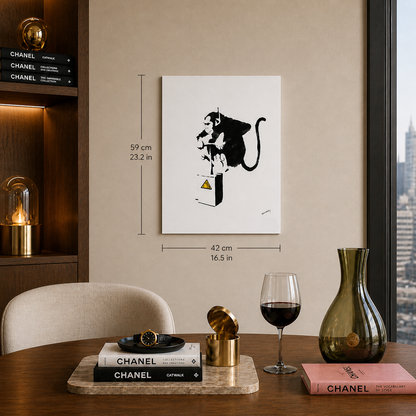 Banksy Detonate Lithografie Arches 300gsm 42x59 cm