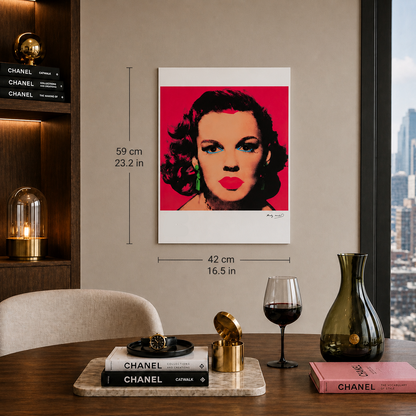 Andy Warhol Judy Garland Lithografie Arches 300gsm 42x59 cm