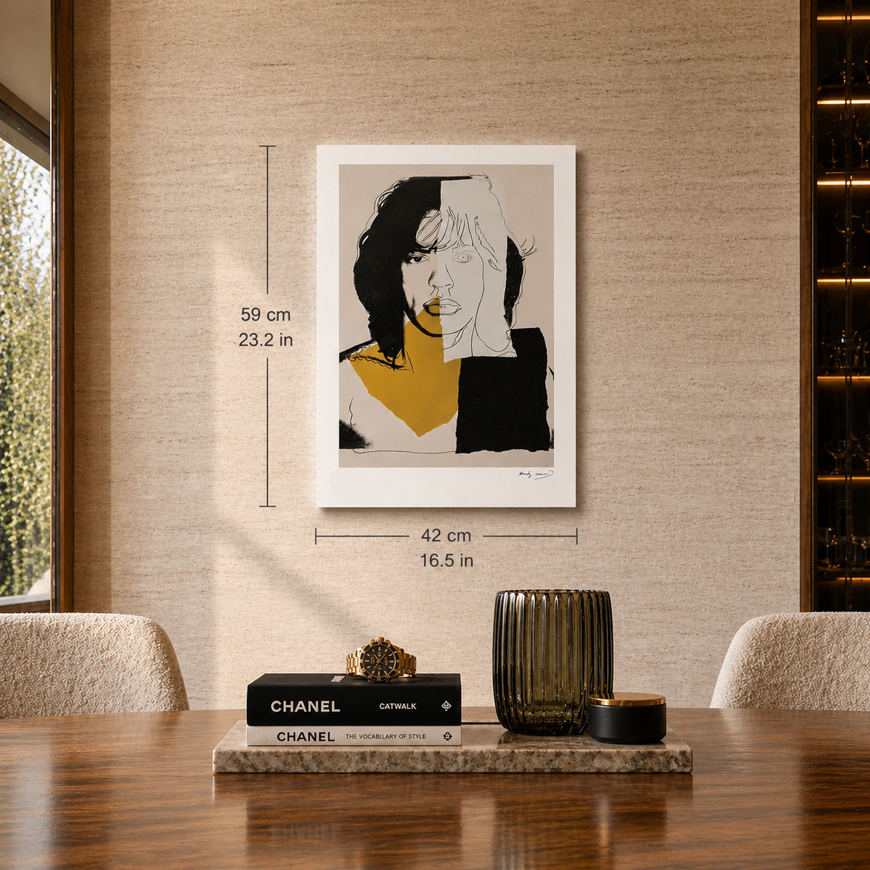 Andy Warhol Mick Jagger (FS II.146, 1975) Lithografie Arches 300gsm 42x59 cm