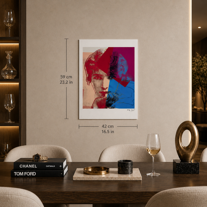 Andy Warhol Sarah Bernhardt Lithografie Arches 300gsm 42x59 cm