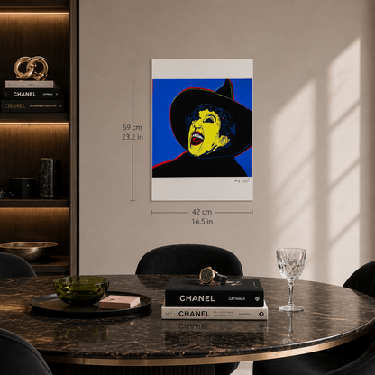 Andy Warhol Heks Lithografie Arches 300gsm 42x59 cm