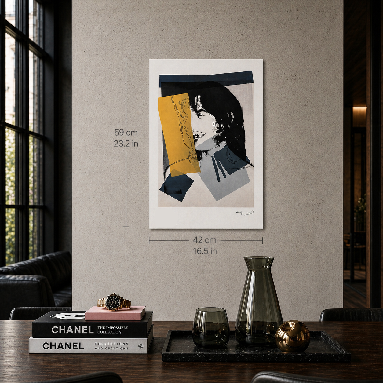 Andy Warhol Mick Jagger (FS II.142, 1975) Lithografie Arches 300gsm 42x59 cm