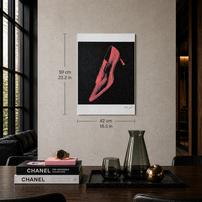 Andy Warhol Shoes Lithografie Arches 300gsm 42x59 cm