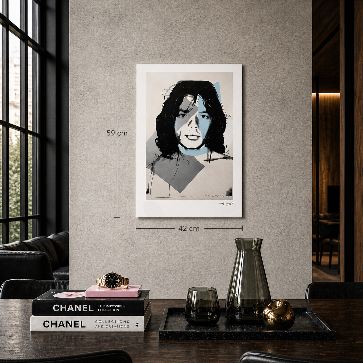 Andy Warhol Mick Jagger (FS II.138, 1975) Lithografie Arches 300gsm 42x59 cm