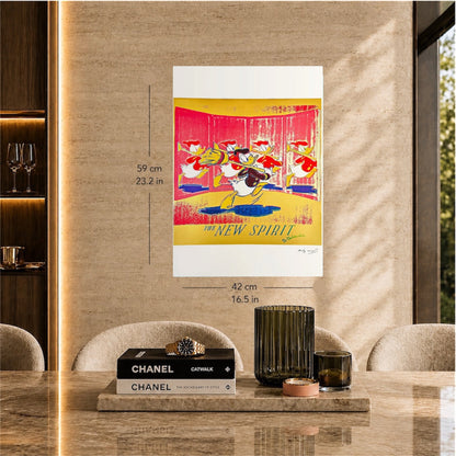 Andy Warhol New Spirit Lithografie Arches 300gsm 42x59 cm