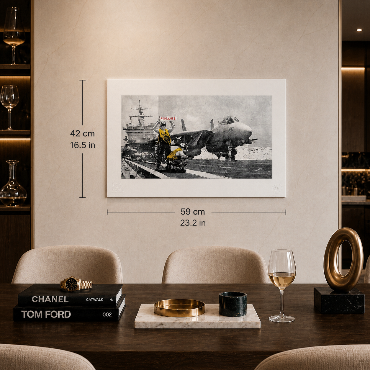 Banksy Applause Lithografie Arches 300gsm 42x59 cm