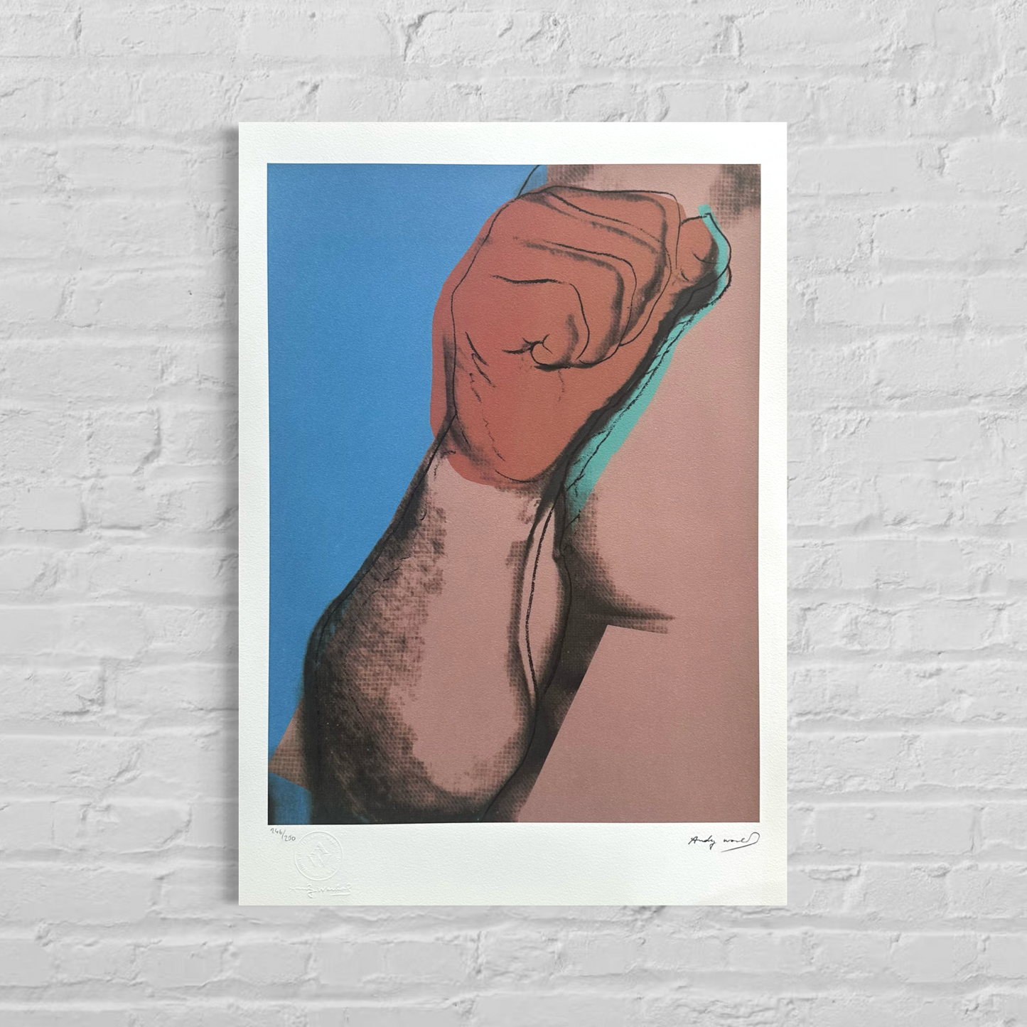 Andy Warhol Muhammad Ali (F. & S. II.181) Lithografie Arches 300gsm 42x59 cm