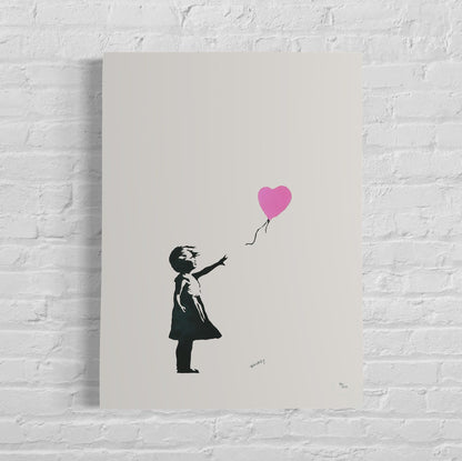 Banksy girl with the balloon
