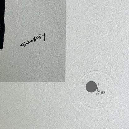 Genummerde editie BANKSY Festival - Gesigneerd - certificaat - Wall Art, Grafitti Art, Lithograph, Stencil Art