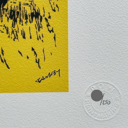 Genummerde editie BANKSY Trolleys - Gesigneerd - certificaat - Wall Art, Grafitti Art, Lithograph, Stencil Art