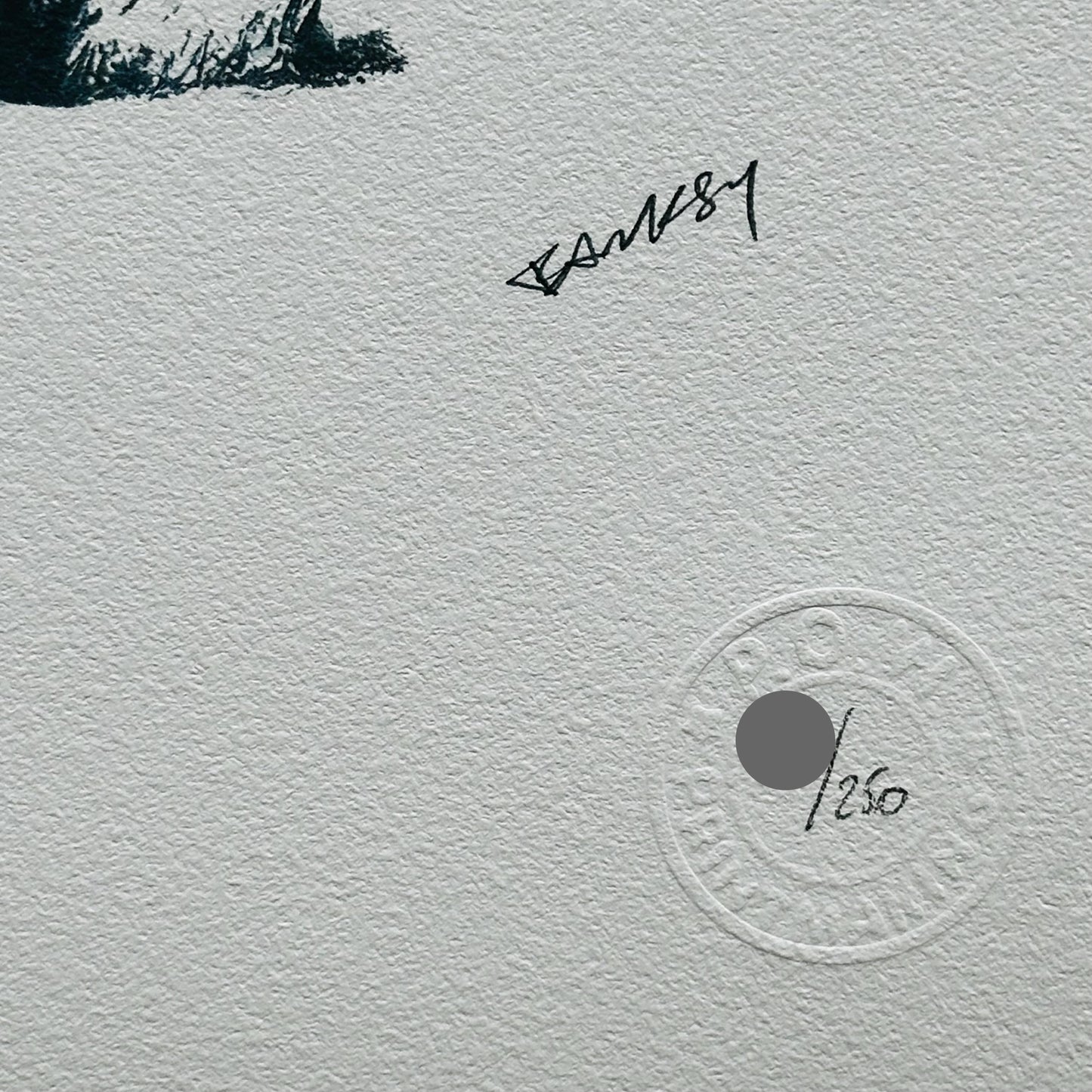 Genummerde editie BANKSY Stop and search - Gesigneerd - certificaat - Wall Art, Grafitti Art, Lithograph, Stencil Art