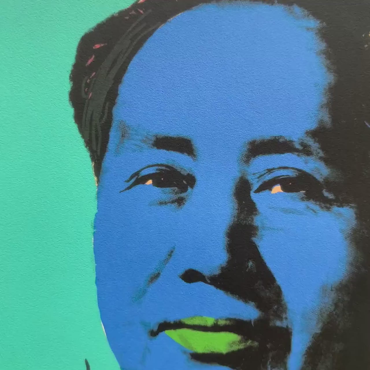Andy Warhol – ‘Mao (Turquoise & Blue Edition)’ – Gelimiteerde en genummerde editie