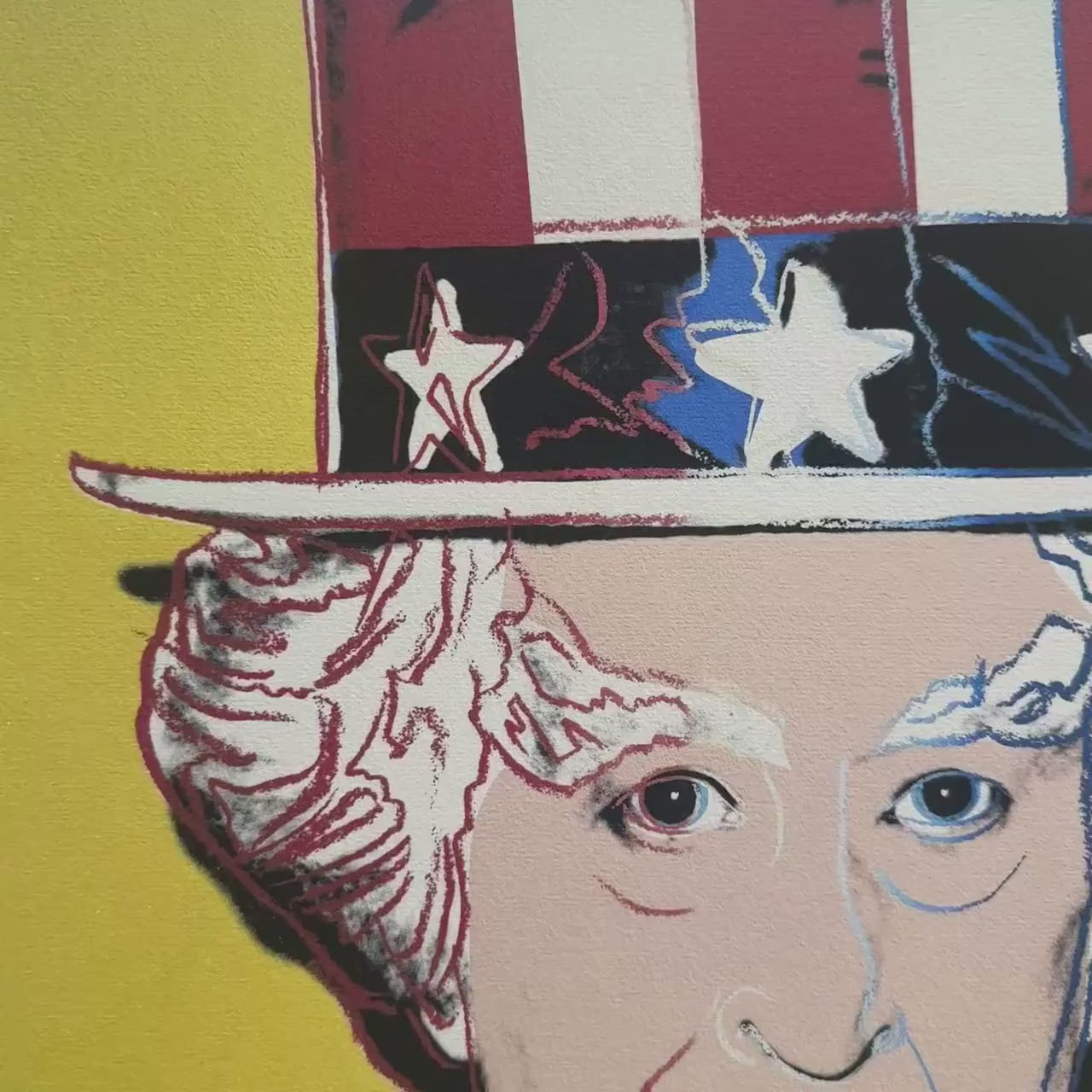 Andy Warhol – ‘Uncle Sam (Myths)’ – Gelimiteerde en genummerde editie