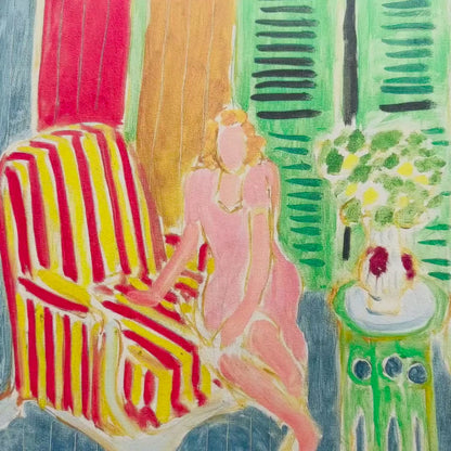 Henri Matisse – ‘Jeune fille à la robe rose’ – Gelimiteerde en genummerde editie